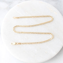 Load image into Gallery viewer, open link curb anklet (10k)