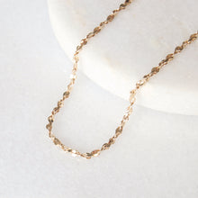 Load image into Gallery viewer, twisted gold nugget anklet (10k)