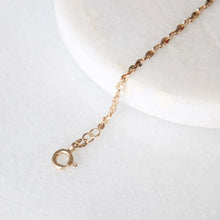 Load image into Gallery viewer, twisted gold nugget anklet (10k)