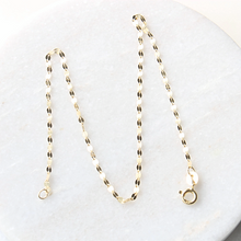 Load image into Gallery viewer, sequin link bracelet (10k)