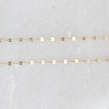 Load image into Gallery viewer, sequin link anklet (10k)