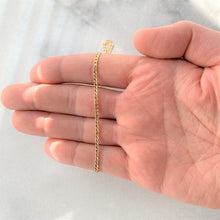 Load image into Gallery viewer, open link curb anklet (10k)