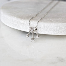 Load image into Gallery viewer, diamond strand necklace (14k)