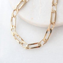 Load image into Gallery viewer, 1 & 1 Figaro Bracelet (10k)