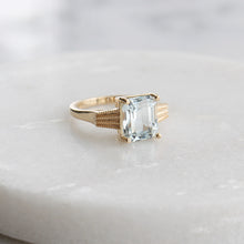 Load image into Gallery viewer, neptune aquamarine ring (14k)