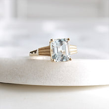 Load image into Gallery viewer, neptune aquamarine ring (14k)