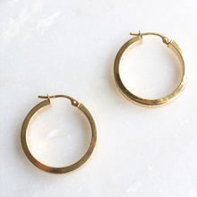 Load image into Gallery viewer, menkDUKE | 10k greek hoop earrings