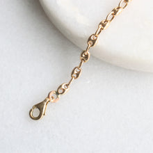Load image into Gallery viewer, menkDUKE - 10k 3.5mm puffed mariner gucci bracelet