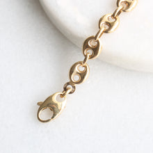 Load image into Gallery viewer, menkDUKE | 10k 7.5 mm puffed mariner gucci bracelet