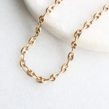 Load image into Gallery viewer, menkDUKE - 10k 3.5mm puffed mariner gucci bracelet