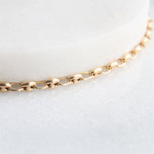 Load image into Gallery viewer, menkDUKE - 10k 3.5mm puffed mariner gucci bracelet