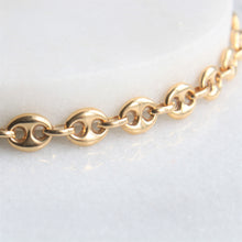 Load image into Gallery viewer, menkDUKE | 10k 7.5 mm puffed mariner gucci bracelet