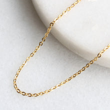 Load image into Gallery viewer, 10k yellow gold oval link chain menkDUKE