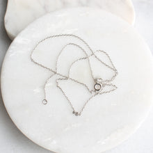 Load image into Gallery viewer, menkDUKE - 10k oval link chain white gold