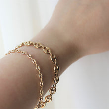 Load image into Gallery viewer, menkDUKE | 10k 7.5 mm puffed mariner gucci bracelet