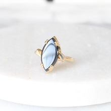 Load image into Gallery viewer, arla marquise onyx ring (10k)