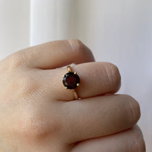 Load image into Gallery viewer, oath garnet ring (10k)