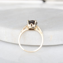 Load image into Gallery viewer, orbit smoky topaz ring (10k)