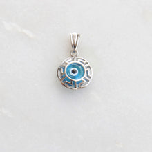 Load image into Gallery viewer, menkDUKE | 10k greek evil eye charm