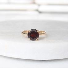 Load image into Gallery viewer, oath garnet ring (10k)