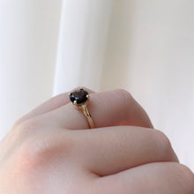 Load image into Gallery viewer, orbit smoky topaz ring (10k)