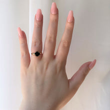 Load image into Gallery viewer, orbit smoky topaz ring (10k)