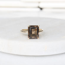 Load image into Gallery viewer, mocha smoky topaz ring
