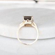 Load image into Gallery viewer, mocha smoky topaz ring (10k)

