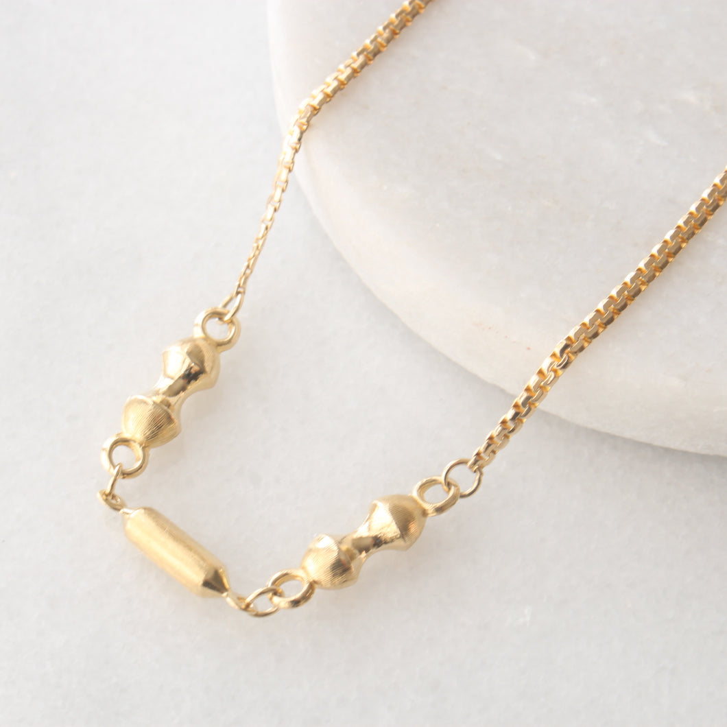 [vintage] bead necklace (18k)