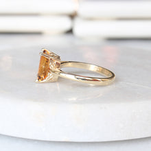 Load image into Gallery viewer, gooseberry citrine ring (10k)
