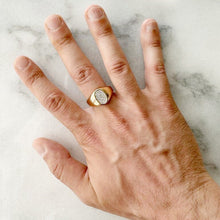 Load image into Gallery viewer, RESERVED | 10k Oval Diamond Cluster Ring
