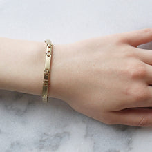Load image into Gallery viewer, bar bracelet (14k)
