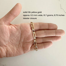 Load image into Gallery viewer, 1 &amp; 1 Figaro Bracelet (10k)
