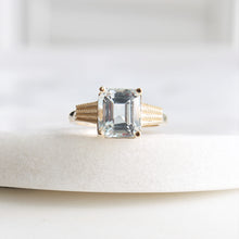 Load image into Gallery viewer, neptune aquamarine ring (14k)
