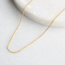 Load image into Gallery viewer, menkDUKE 14k single initial necklace

