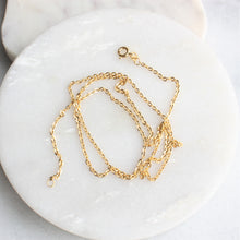 Load image into Gallery viewer, 10k yellow gold oval link chain menkDUKE
