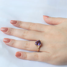 Load image into Gallery viewer, regal amethyst ring (10k)

