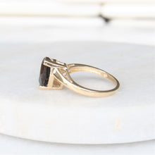 Load image into Gallery viewer, flaxen smoky topaz ring (10k)
